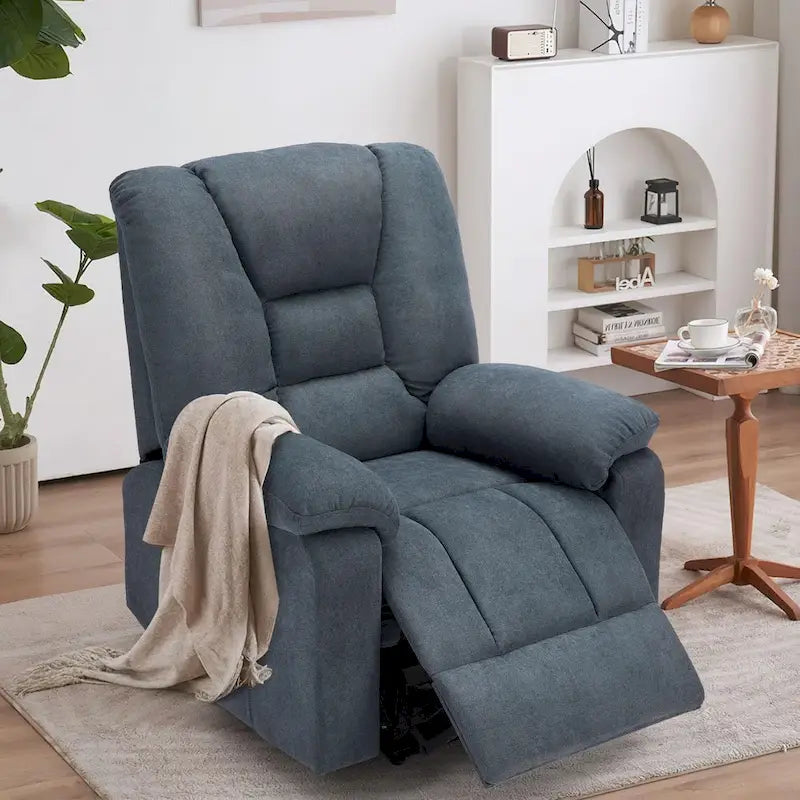 Sillón reclinable elevador eléctrico AECOJOY para adultos mayores con masaje y puerto de carga USB