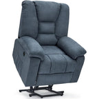 Sillón reclinable elevador eléctrico AECOJOY para adultos mayores con masaje y puerto de carga USB