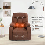 Sillón reclinable elevador eléctrico AECOJOY para adultos mayores con masaje y puerto de carga USB