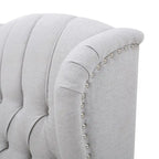 Sillón reclinable tapizado multicolor con respaldo reclinable, juego de 2