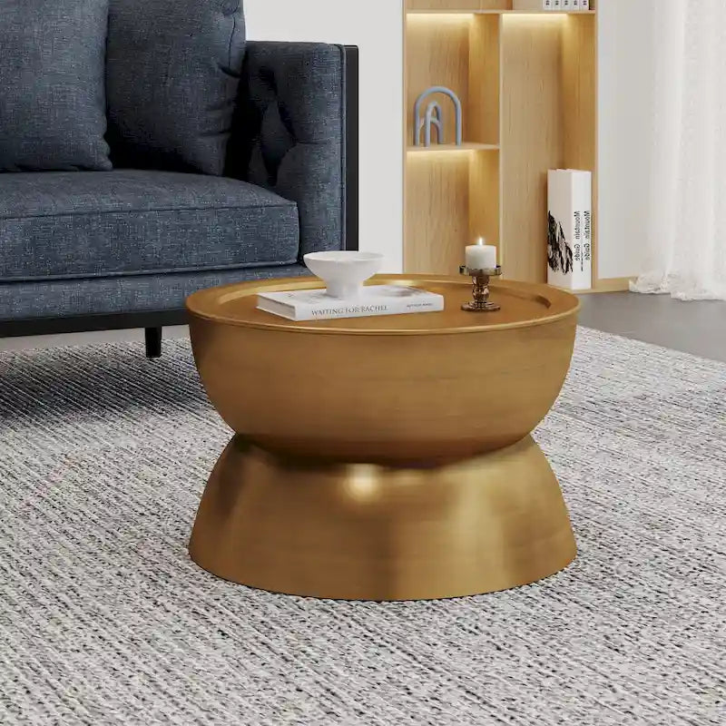 Mesa de centro con reloj de arena Minkler Iron de Christopher Knight Home