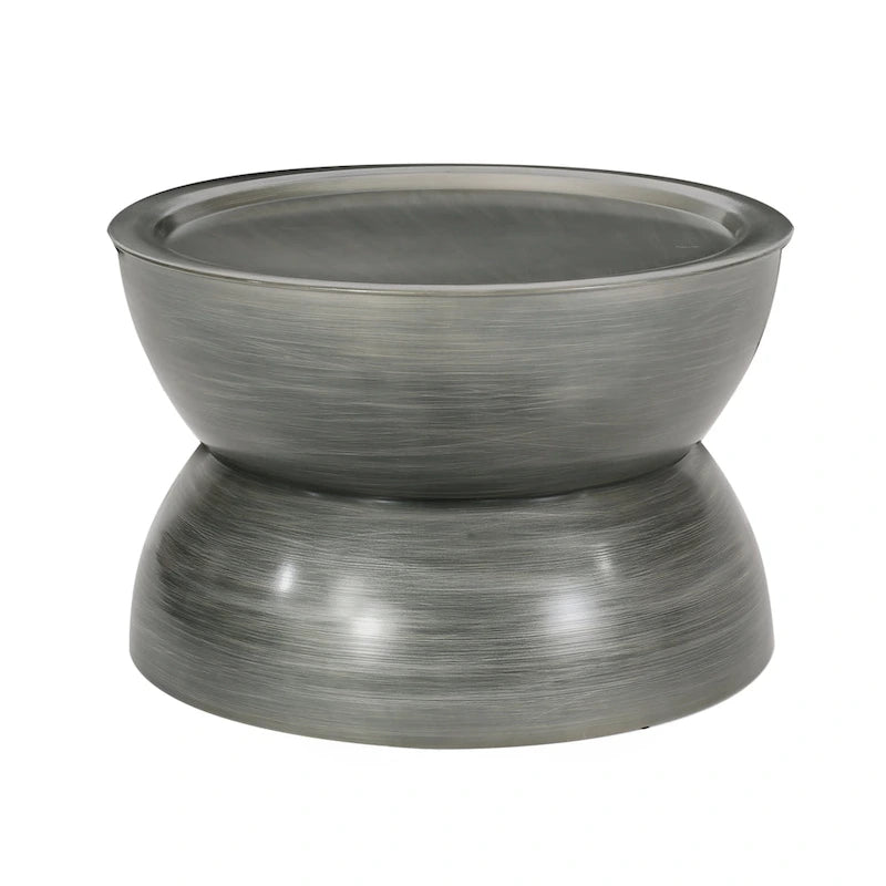 Mesa de centro con reloj de arena Minkler Iron de Christopher Knight Home