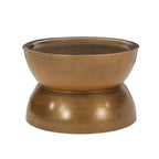 Mesa de centro con reloj de arena Minkler Iron de Christopher Knight Home