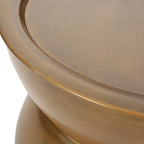Mesa de centro con reloj de arena Minkler Iron de Christopher Knight Home