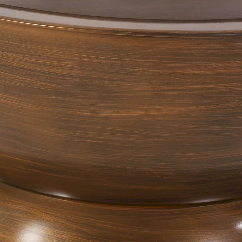 Mesa de centro con reloj de arena Minkler Iron de Christopher Knight Home
