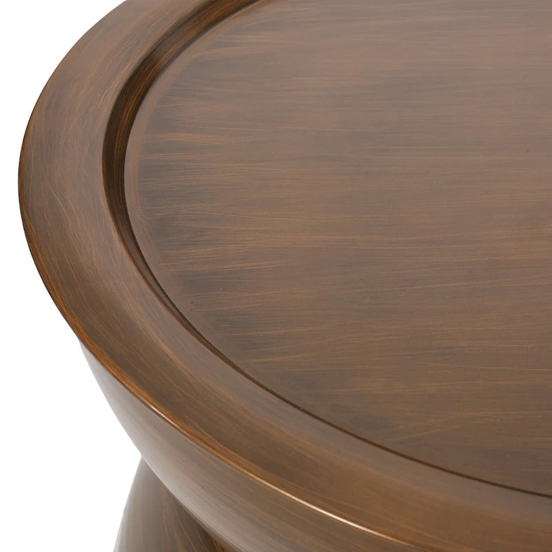 Mesa de centro con reloj de arena Minkler Iron de Christopher Knight Home