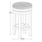 Taburete Giratorio de 26" (Paquete de 2)