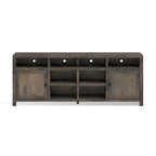 Mueble de TV/Consola rústico de madera de granero de 84 pulgadas, para televisores de hasta 95 pulgadas