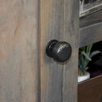 Mueble de TV/Consola rústico de madera de granero de 84 pulgadas, para televisores de hasta 95 pulgadas