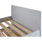 Cama doble multicolor con nido y 3 cajones de almacenamiento, para 2 personas
