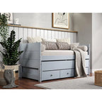 Cama doble multicolor con nido y 3 cajones de almacenamiento, para 2 personas