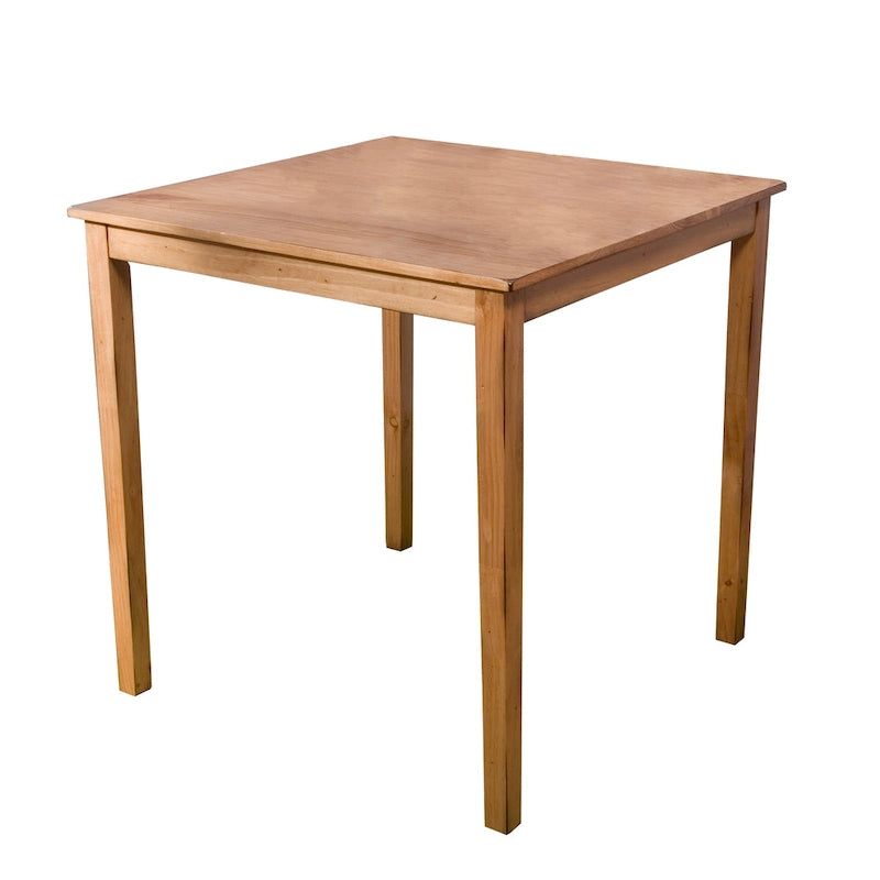 Mesa de comedor estilo Shaker de altura de mostrador en roble miel/negro/espresso, para 2 a 4 personas