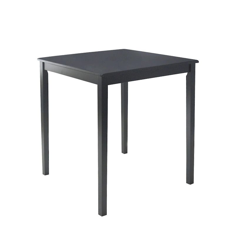 Mesa de comedor estilo Shaker de altura de mostrador en roble miel/negro/espresso, para 2 a 4 personas