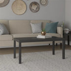 Mesa de centro rectangular – Natural / Espresso / Roble Negro / Roble Rústico / Blanca
