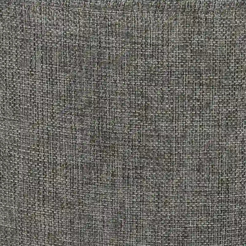 Puf redondo de lino beige/gris/azul/azul oscuro/estampado de leopardo/blanco roto, 1 asiento