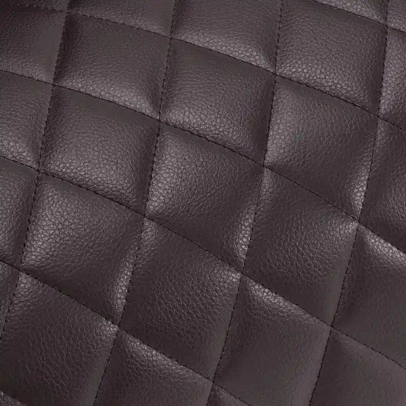 Sofá biplaza reclinable eléctrico, negro/gris/marrón, polipiel, estilo moderno, para 2 personas