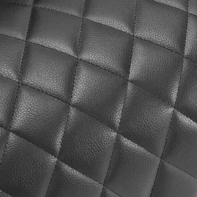 Sofá biplaza reclinable eléctrico, negro/gris/marrón, polipiel, estilo moderno, para 2 personas