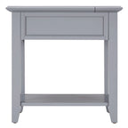 Mesa auxiliar de 1 cajón multicolor con estación de carga, para 1
