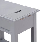 Mesa auxiliar de 1 cajón multicolor con estación de carga, para 1
