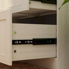Armario modular con puerta de cristal esmerilado gris claro, armario esquinero en forma de L/U