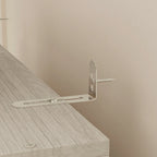 Armario modular con puerta de cristal esmerilado gris claro, armario esquinero en forma de L/U