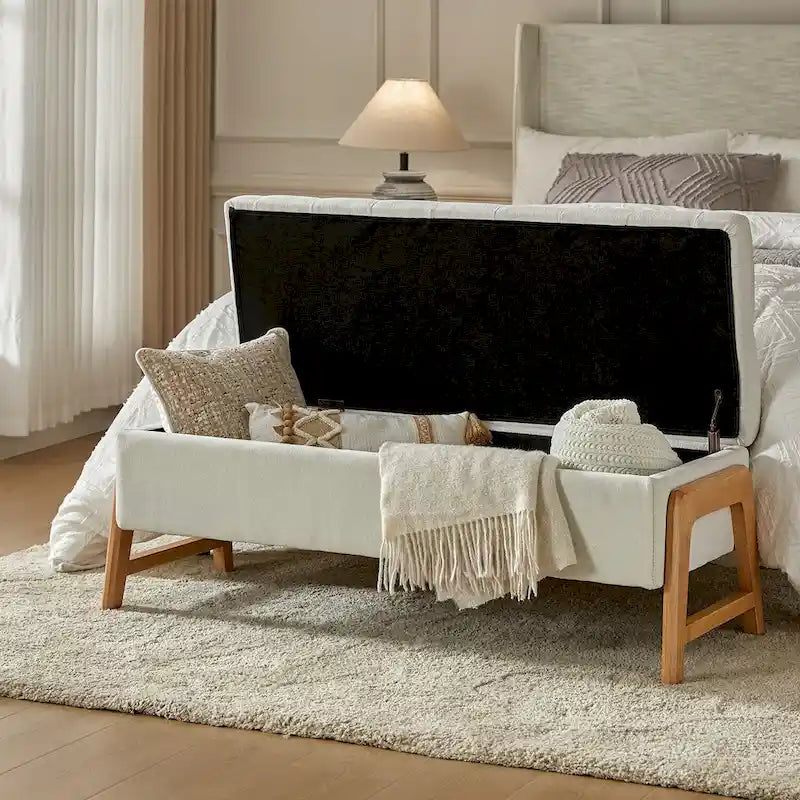 Cama doble moderna multicolor con nido y 3 cajones, capacidad para 2 personas