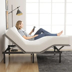 Adjustable Bed Frame, Head & Foot Incline, Wireless Remote Control, Zero Gravity Adjustable Bed Base