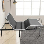 Base de Cama Ajustable, Inclinación de Cabeza y Pies, Control Remoto Inalámbrico, Base de Cama Ajustable con Gravedad Cero