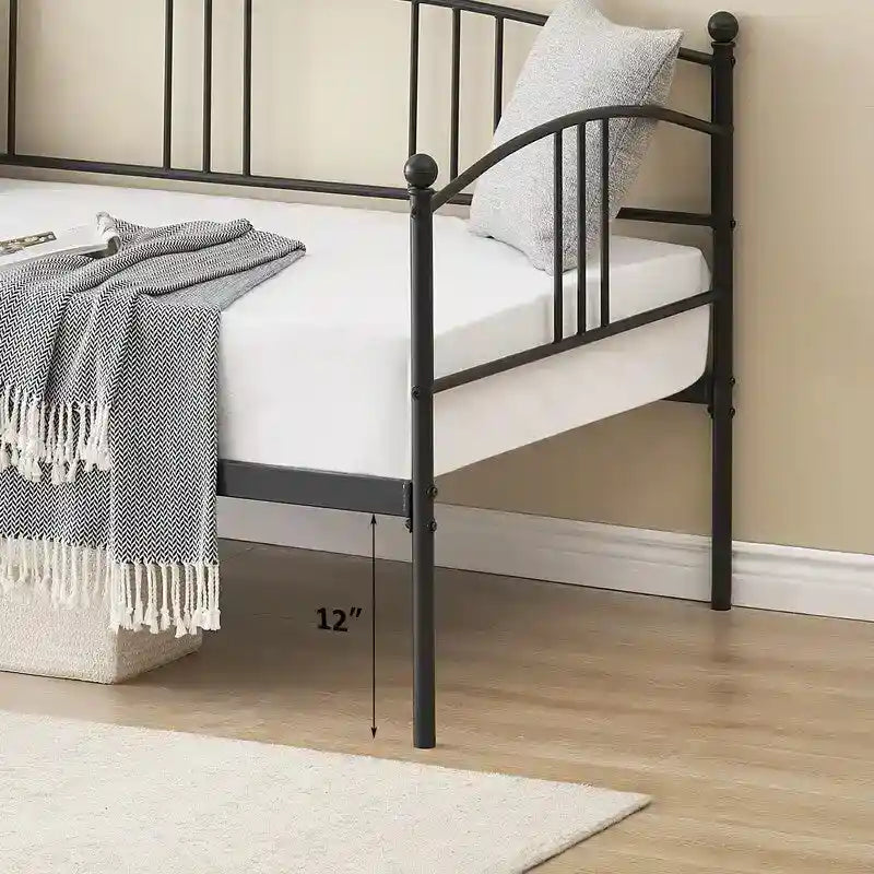 Cama doble moderna rosa / blanca / negra con nido, para 1-2