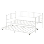 Cama doble moderna rosa / blanca / negra con nido, para 1-2