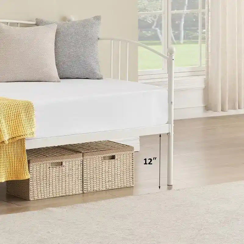Cama doble moderna rosa / blanca / negra con nido, para 1-2