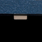 Aparador tradicional gris topo / azul marino antiguo / negro con tiradores dorados, montaje para 1 persona
