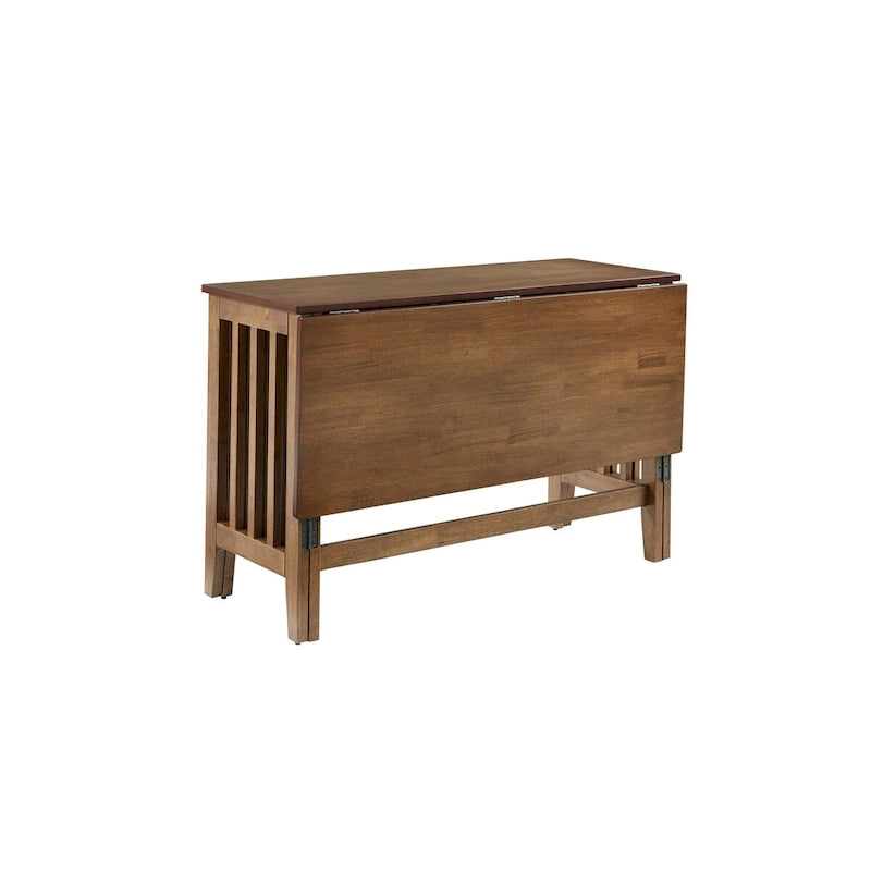 Mesa de comedor de hojas abatibles