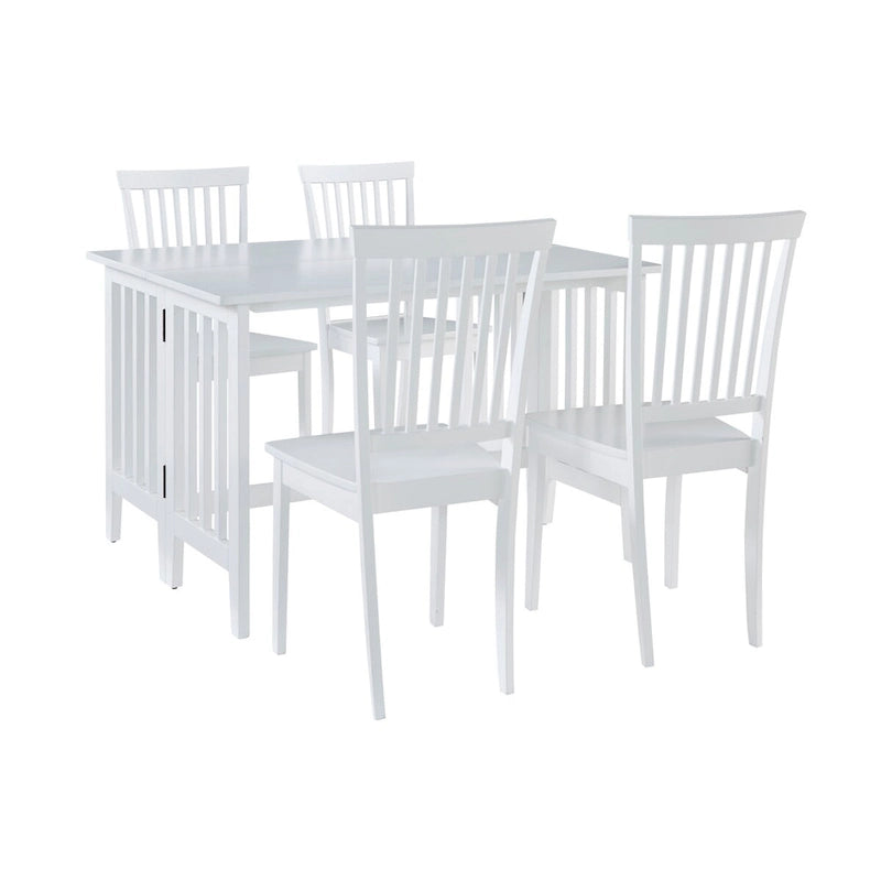 Mesa de comedor de hojas abatibles