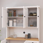 Mueble de almacenamiento para despensa, blanco, moderno, para 1 persona