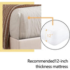 Estructura de cama tapizada con capitoné de terciopelo | Negro/Beige/Blanco/Rosa | Individual/Matrimonial/Queen/King | 1-2 personas