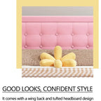 Estructura de cama tapizada con capitoné de terciopelo | Negro/Beige/Blanco/Rosa | Individual/Matrimonial/Queen/King | 1-2 personas